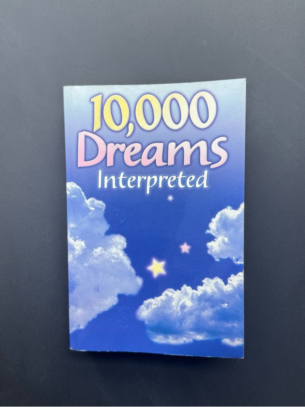 10,000 Dreams Interpreted Paperback - Blue Cloud Cover